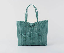 Load image into Gallery viewer, X-Small Metallic Sage Tote
