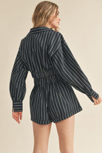 Load image into Gallery viewer, Navy Striped Set
