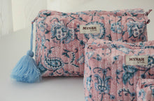 Load image into Gallery viewer, Dusty Rose Cosmetic Bag
