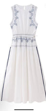 Load image into Gallery viewer, White Embroidered Dress
