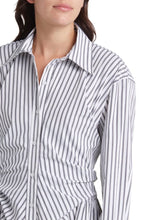 Load image into Gallery viewer, Striped Mini Shirt Dress
