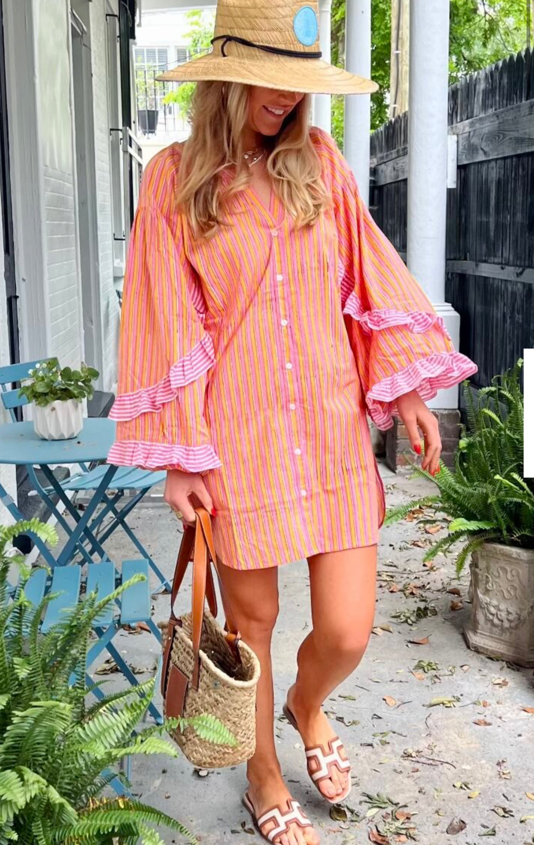 Ellie Short Ruffle Dress