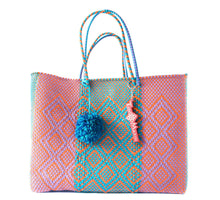 Load image into Gallery viewer, Sunset Woven Super Tote
