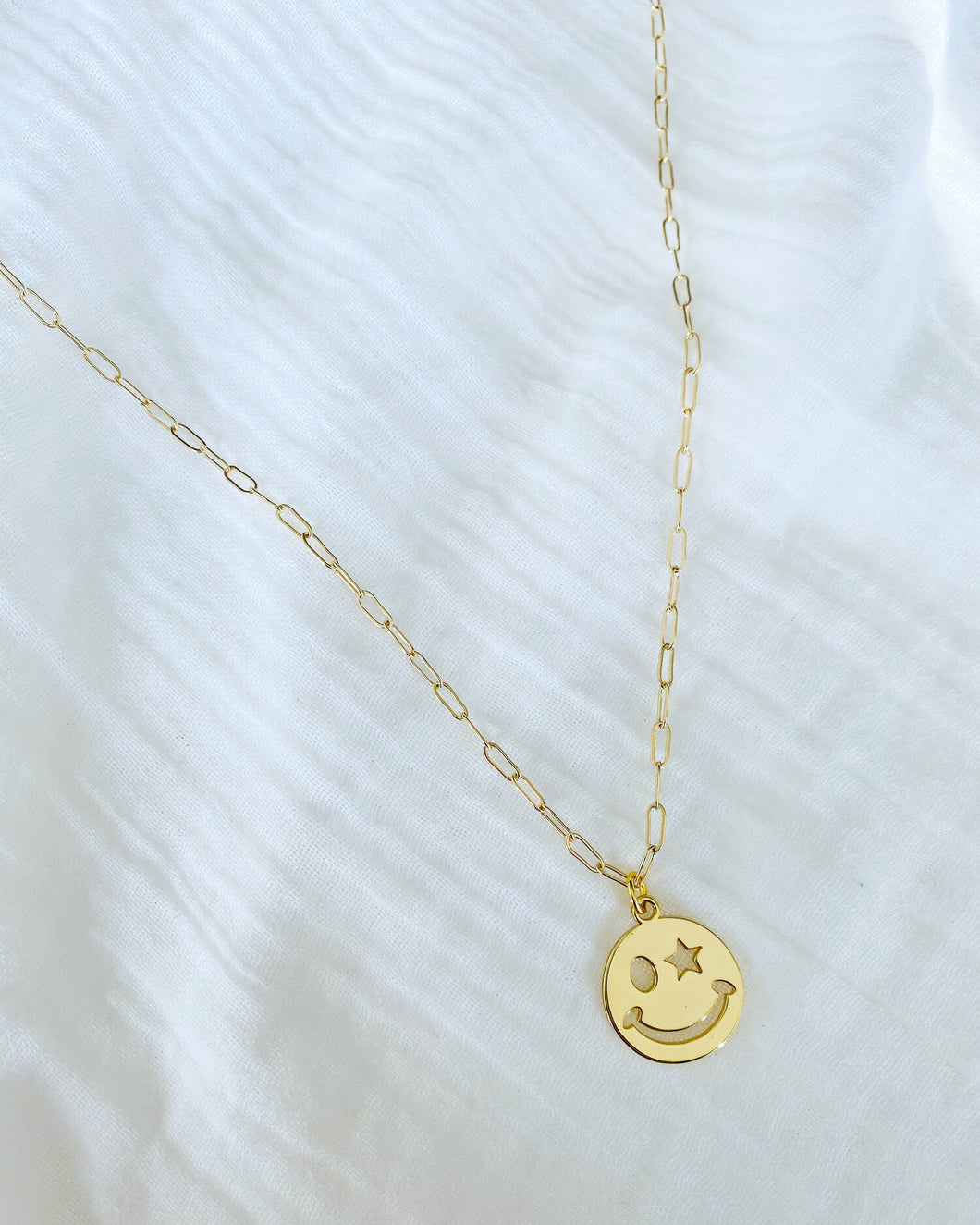 Star Smiley Necklace
